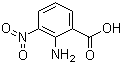 2-氨基-3-硝基苯甲酸分子结构 (CAS 606-18-8)