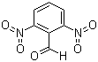 结构式 CAS# 606-31-5, 2,6-二硝基苯甲醛