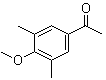 structure of CAS# 60609-65-6, 4'-Methoxy-3',5'-dimethylacetophenone;4-Acetyl-2,6-dimethylanisole