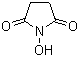 structure of CAS# 6066-82-6, N-Hydroxysuccinimide;1-Hydroxy-2,5-pyrrolidinedione; NHS