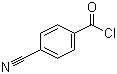 structure of CAS# 6068-72-0, 4-Cyanobenzoyl chloride