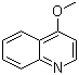 structure of CAS# 607-31-8, 4-Methoxyquinoline