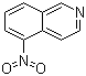 structure of CAS# 607-32-9, 5-Nitroisoquinoline