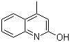 2-羟基-4-甲基喹啉分子结构 (CAS 607-66-9)