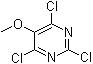 structure of CAS# 60703-46-0, 2,4,6-Trichloro-5-methoxypyrimidine