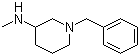 1-Benzyl-3-methylaminopiperidine molecular structure (CAS 60717-45-5)