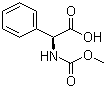 N-Methoxycarbonyl-L-phenylglycine molecular structure (CAS 60725-19-1)