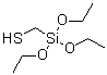 Triethoxysilylmethanethiol molecular structure (CAS 60764-83-2)