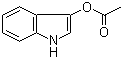 structure of CAS# 608-08-2, 3-Indolyl acetate;3-Acetoxyindole