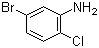 3-Bromo-6-chloroaniline molecular structure (CAS 60811-17-8)