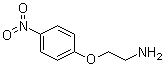 structure of CAS# 60814-16-6, 2-(4-Nitrophenoxy)-1-ethanamine;2-(4-Nitrophenoxy)ethylamine; 2-(p-Nitrophenoxy)ethylamine; 2-Aminoethyl 4-nitrophenyl ether