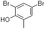 2,4-Dibromo-6-methylphenol molecular structure (CAS 609-22-3)