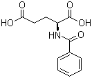 N-Benzoyl-L-glutamic acid molecular structure (CAS 6094-36-6)