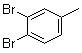 结构式 CAS# 60956-23-2, 3,4-二溴甲苯