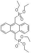 structure of CAS# 60974-92-7, Tetraethyl [9,10-anthrylbis(methylene)]bisphosphonate