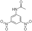 结构式 CAS# 610-53-7, 2,4-二硝基乙酰苯胺