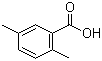 structure of CAS# 610-72-0, 2,5-Dimethylbenzoic acid