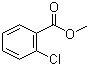 2-氯苯甲酸甲酯分子结构 (CAS 610-96-8)