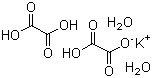 Potassium tetroxalate dihydrate molecular structure (CAS 6100-20-5)