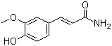 Ferulamide molecular structure (CAS 61012-31-5)