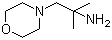 2-Methyl-1-morpholino-2-propanamine molecular structure (CAS 6105-75-5)