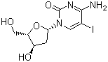 5-Iodo-2'-deoxycytidine molecular structure (CAS 611-53-0)