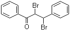 Chalcone dibromide molecular structure (CAS 611-91-6)