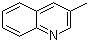 3-Methylquinoline molecular structure (CAS 612-58-8)