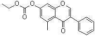 Carbonic acid ethyl 5-methyl-4-oxo-3-phenyl-4H-1-benzopyran-7-yl ester molecular structure (CAS 612092-75-8)
