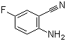 structure of CAS# 61272-77-3, 2-Amino-5-fluorobenzonitrile