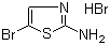 2-Amino-5-bromothiazole monohydrobromide molecular structure (CAS 61296-22-8)