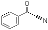 structure of CAS# 613-90-1, Benzoyl cyanide;alpha-Oxophenylacetonitrile; Phenylglyoxylonitrile