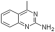 structure of CAS# 6141-02-2, 4-Methylquinazolin-2-amine;2-Amino-4-methylquinazoline