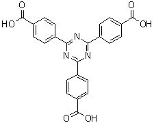 2,4,6-Tris(4-carboxyphenyl)-1,3,5-triazine molecular structure (CAS 61414-16-2)