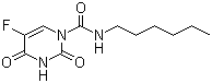 结构式 CAS# 61422-45-5, 卡莫氟; 1-己氨基甲酰-5-氟脲嘧啶; 1-己胺基甲酰-5-氟-2,4-嘧啶二酮