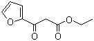 结构式 CAS# 615-09-8, 3-(2-呋喃基)-3-氧代丙酸乙酯