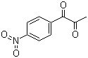 结构式 CAS# 6159-25-7, 1-(4-硝基苯基)-1,2-丙二酮