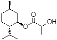 结构式 CAS# 61597-98-6, L-乳酸薄荷酯; L-乳酸孟酯