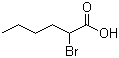 DL-2-Bromohexanoic acid molecular structure (CAS 616-05-7)