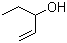 1-Penten-3-ol molecular structure (CAS 616-25-1)