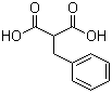 结构式 CAS# 616-75-1, 苄基丙二酸
