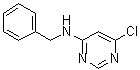 structure of CAS# 61667-16-1, 4-Benzylamino-6-chloropyrimidine;Benzyl(6-chloropyrimidin-4-yl)amine
