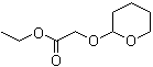 [(四氢吡喃-2-基)氧基]乙酸乙酯分子结构 (CAS 61675-94-3)