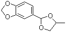 structure of CAS# 61683-99-6, Piperonal propyleneglycol acetal;Heliotropine propyleneglycol acetal; 5-(4-Methyl-1,3-dioxolan-2-yl)-1,3-benzodioxole