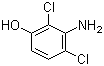 3-Amino-2,4-dichlorophenol molecular structure (CAS 61693-42-3)
