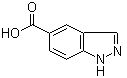 structure of CAS# 61700-61-6, 1H-Indazole-5-carboxylic acid