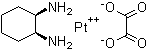 [SP-4-2-(1S-trans)]-(1,2-Cyclohexanediamine)[ethanedioato]platinum molecular structure (CAS 61758-77-8)