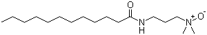 Laurylamidopropyldimethylamine oxide molecular structure (CAS 61792-31-2)