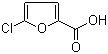 5-氯-2-糠酸分子结构 (CAS 618-30-4)