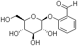 绣线菊苷分子结构 (CAS 618-65-5)